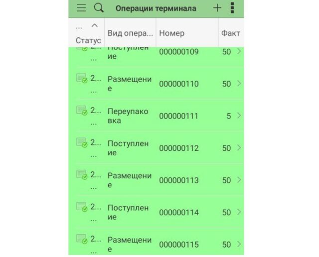Хранение информации о совершённых операциях и ошибках: Функциональные возможности АИК Мобильный Склад